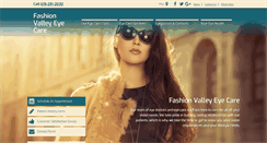 Desktop Screenshot of fveyecare.com